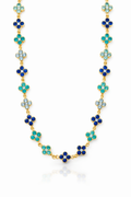 Collier "Malya bleu"